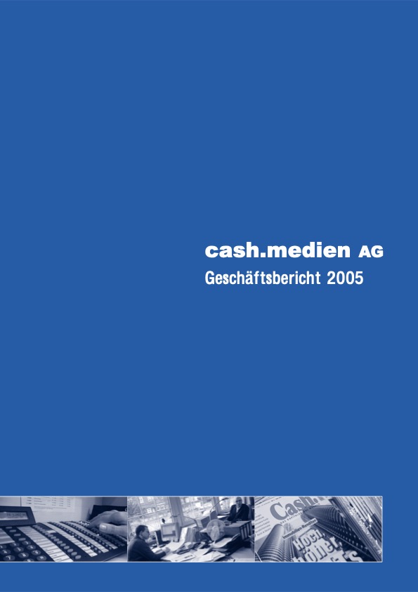 Titelseite: Geschäftsbericht 2005