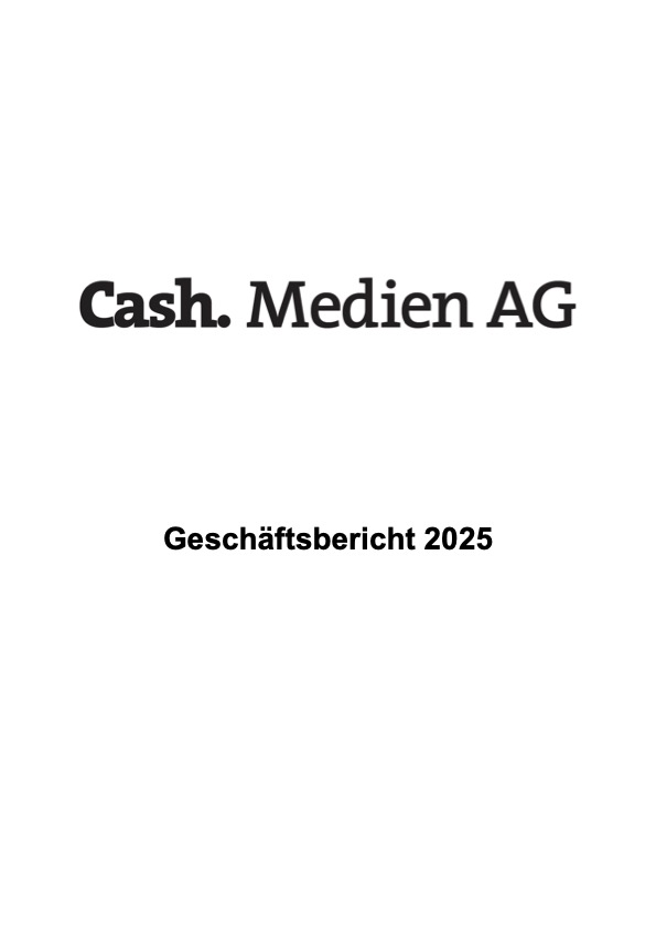Titelseite: Geschäftsbericht 2025